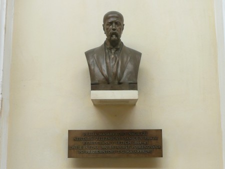 MASARYK Tomáš Garrigue Prof. - Praha 1, Nové Město, Havlíčkova 1014/2, Masarykovo nádraží, nádražní hala
