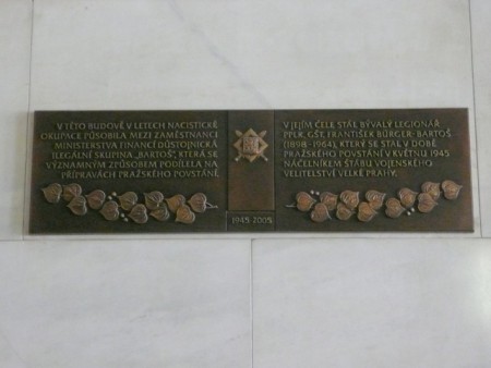 Praha 1, Malá Strana, Letenská 525/15, Ministerstvo financí, vestibul